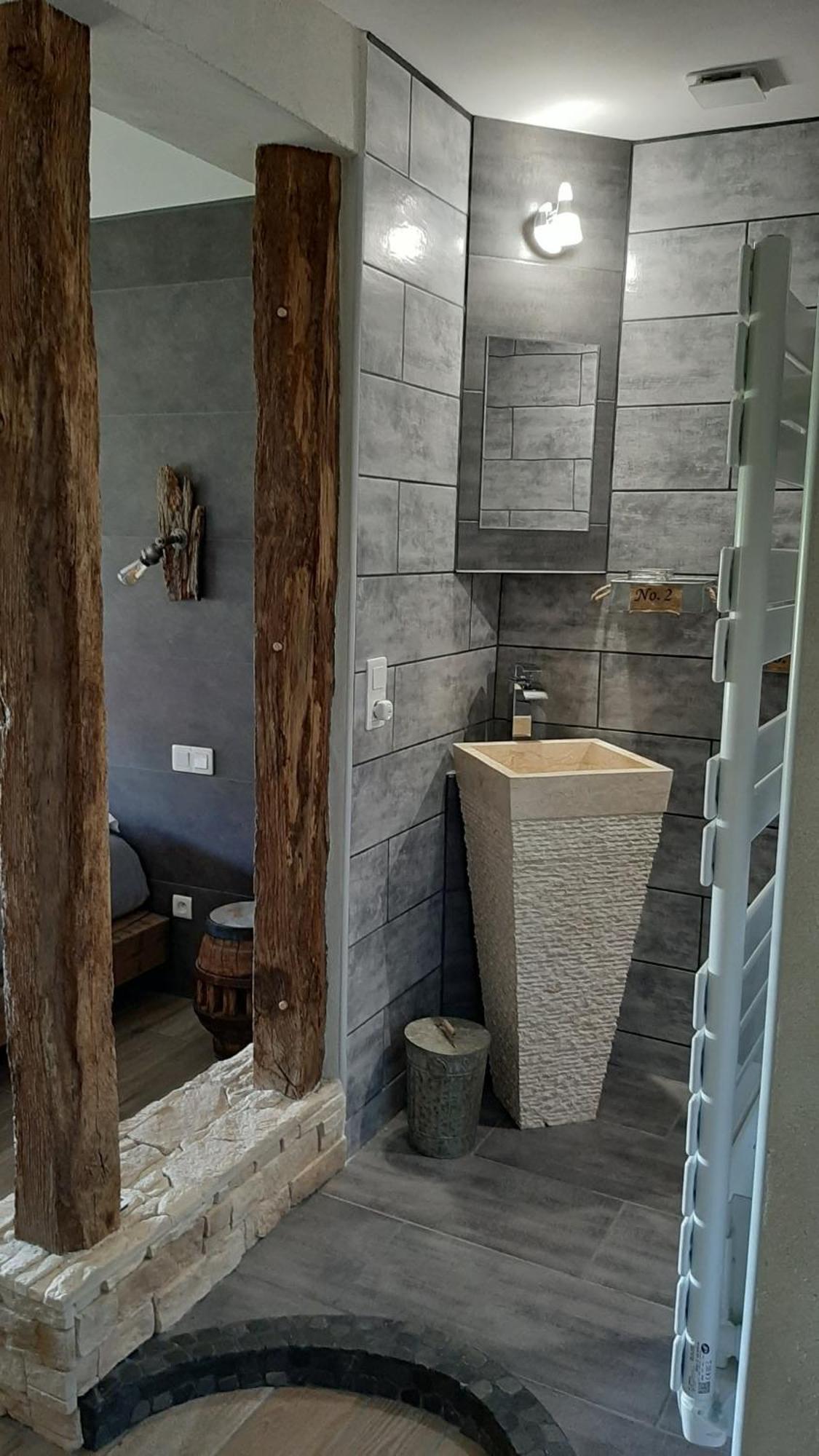 La Berrycurienne Proche Du Zoo De Beauval Saint-Aignan Avec Sdb, Wc Et Spa Privatif Pour Chaque Chambre Luçay-le-Mâle Kamer foto