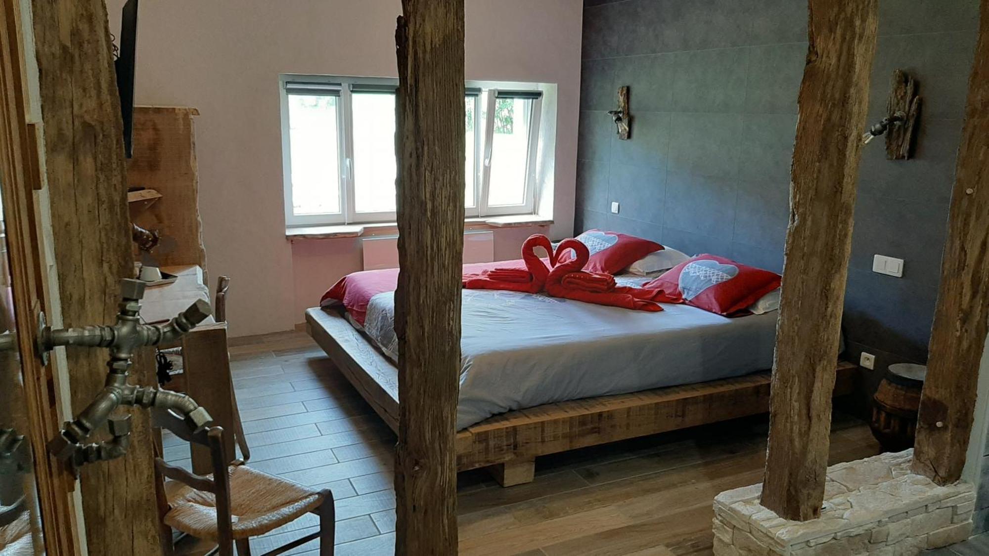 La Berrycurienne Proche Du Zoo De Beauval Saint-Aignan Avec Sdb, Wc Et Spa Privatif Pour Chaque Chambre Luçay-le-Mâle Kamer foto